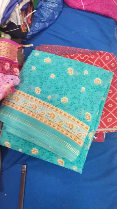 5.5 Meyer Saree uploaded by Ridhi Sidhi Creation 9512733183 on 1/26/2023
