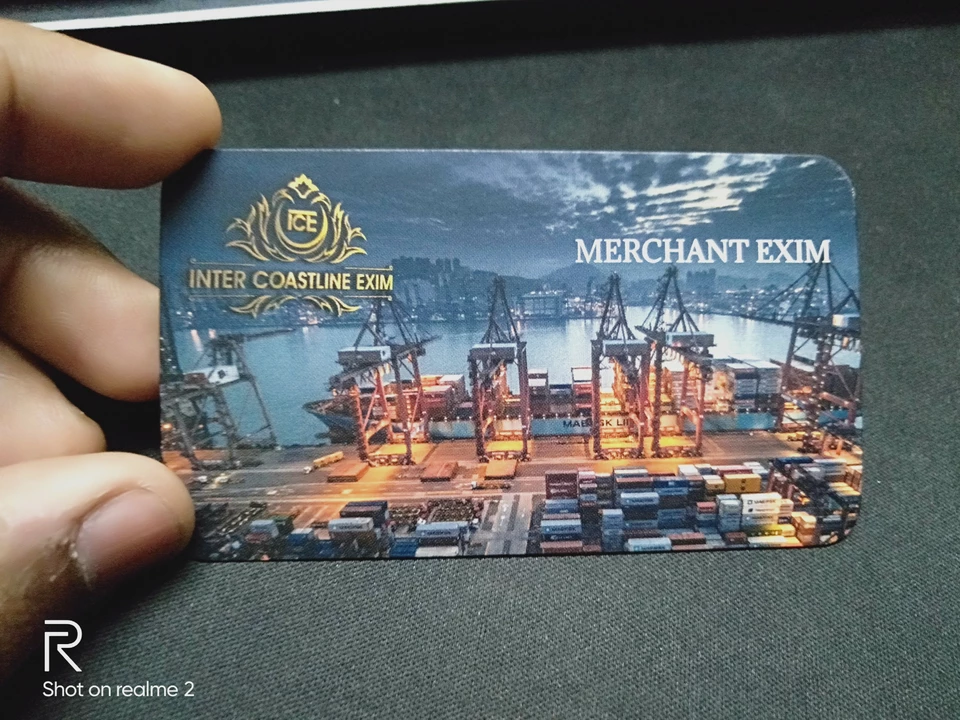 Visiting card store images of INTER COASTLINE EXIM (ICE)