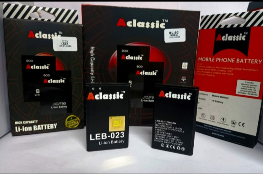 ACLASSIC LAVA LEB -023 BATTERY WITH 6 MONTH WARRANTY. uploaded by Dozit Sathi Kart India Private Limited on 1/26/2023