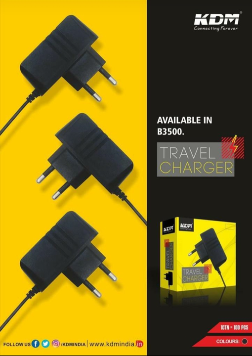 KDM LG-3500, TRAVEL CHARGER WITH 6 MONTH WARRANTY. uploaded by Dozit Sathi Kart India Private Limited on 1/26/2023