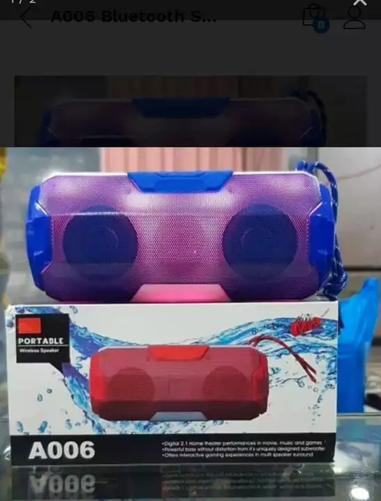 A005 Portable Speaker uploaded by Kripsons Ecommerce 9795218939 on 1/26/2023