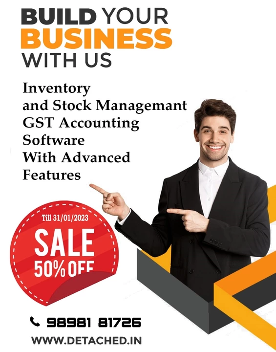 Detached GST Inventory and Stock Management Billing Accounting Software uploaded by business on 1/26/2023