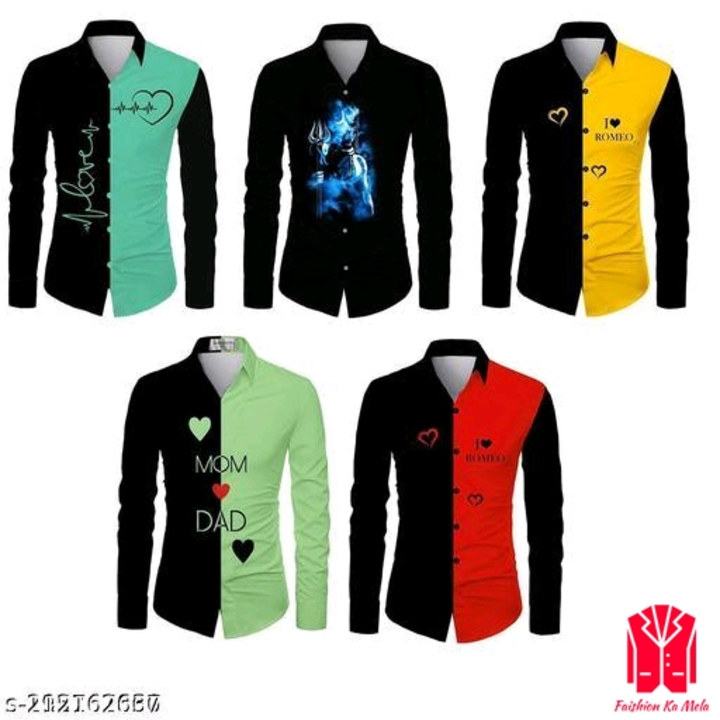 Fancy full shirt  uploaded by Sai Cloth Centre on 1/26/2023