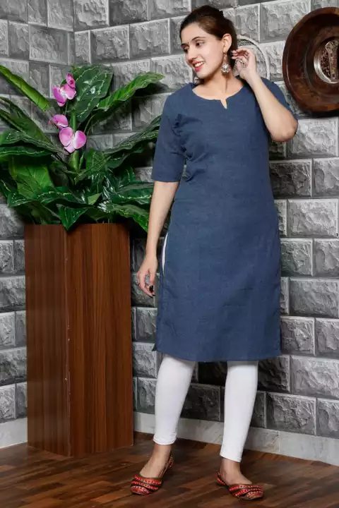 Wome Cotton Linen Kurti uploaded by KBS FASHION STORE on 5/28/2024