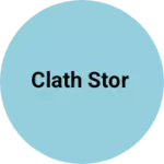 Business logo of Clath stor