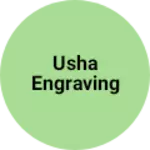 Business logo of Usha engraving