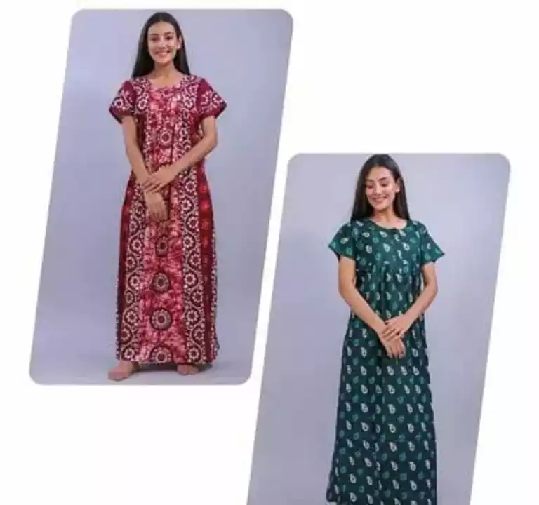 Women cotton Nighty  uploaded by SN creations on 1/26/2023