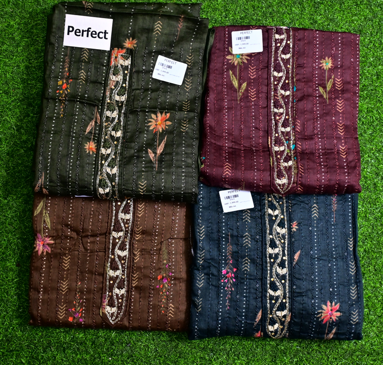 Unstitched Suits  uploaded by Perfect Collection on 1/26/2023