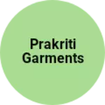 Business logo of Prakriti garments