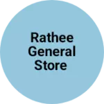 Business logo of Rathee general Store