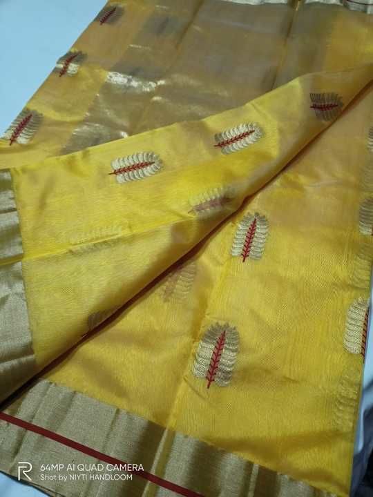 Product uploaded by Chanderi silk saree handloom manufe on 2/15/2021