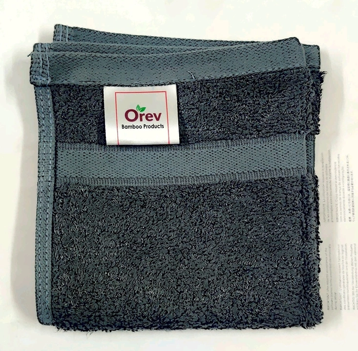 Orev Health Bamboo Hand Towel, 600 GSM, 70 cm x 40 cm, (Pack of 1) Antibacterial  uploaded by Orev Health on 1/26/2023