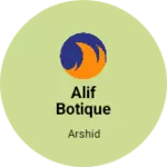 Business logo of Alif botique