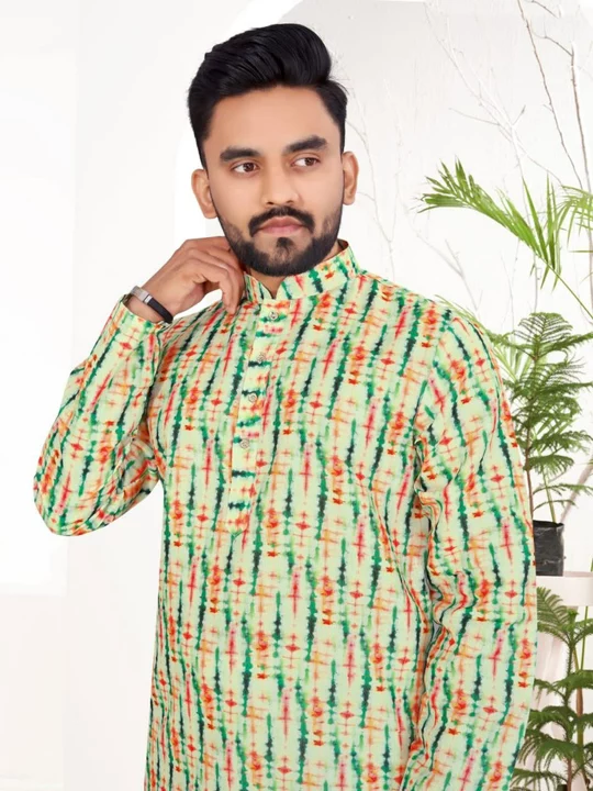 Product image of Mens kurta pajama, price: Rs. 850, ID: mens-kurta-pajama-4de67056