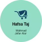 Business logo of Hafsa taj