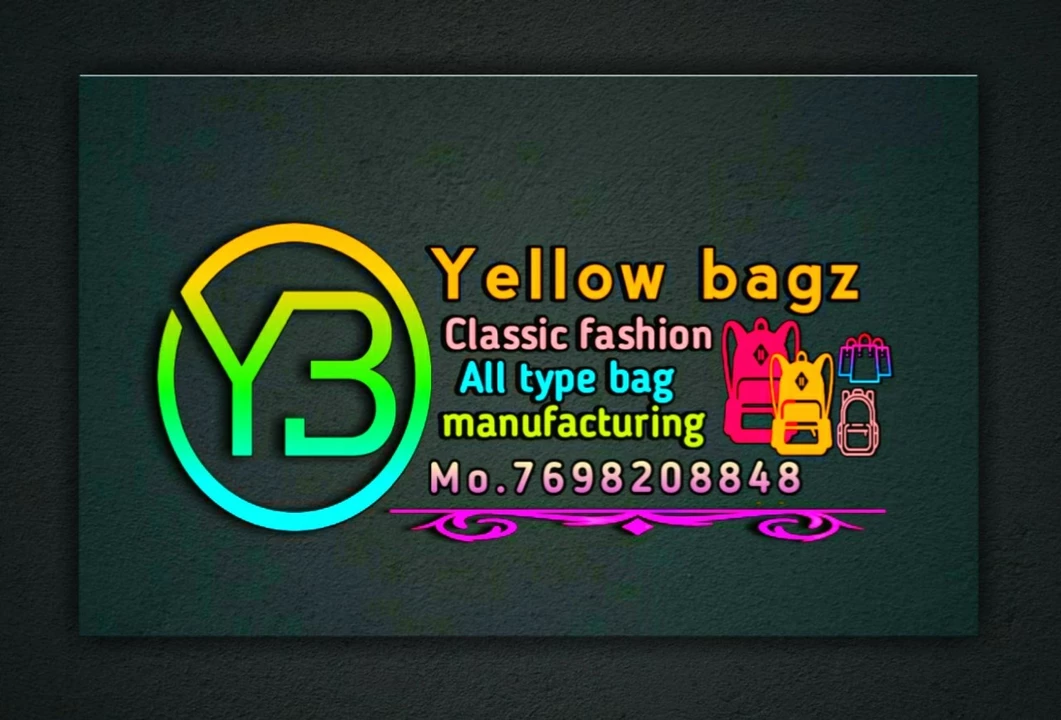 Visiting card store images of Yellow bags