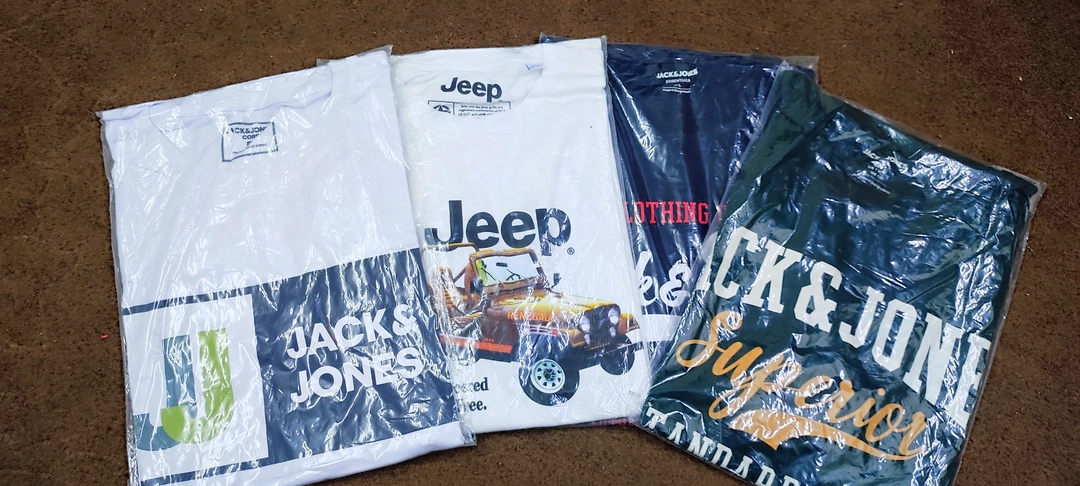 Jack & Jones Half Sleeves Tshirts uploaded by Sanjay Clothing on 1/26/2023