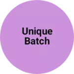 Business logo of Unique batch