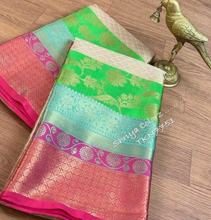Banarasi tanchui silk uploaded by business on 2/16/2021
