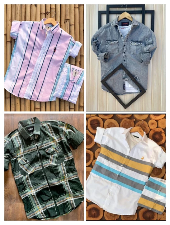 MIX LOOT OF DESIGNER & CARGO SHIRTS  uploaded by KRAFT (jeans & casuals) on 1/27/2023