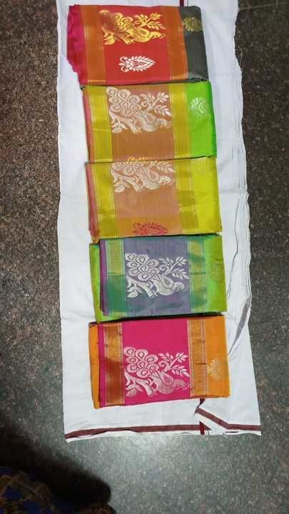 Silver design sarees uploaded by business on 2/16/2021