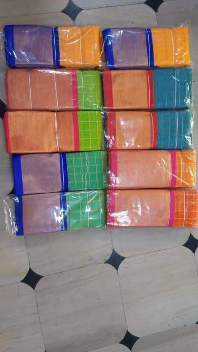 Plain butta sarees uploaded by business on 2/16/2021