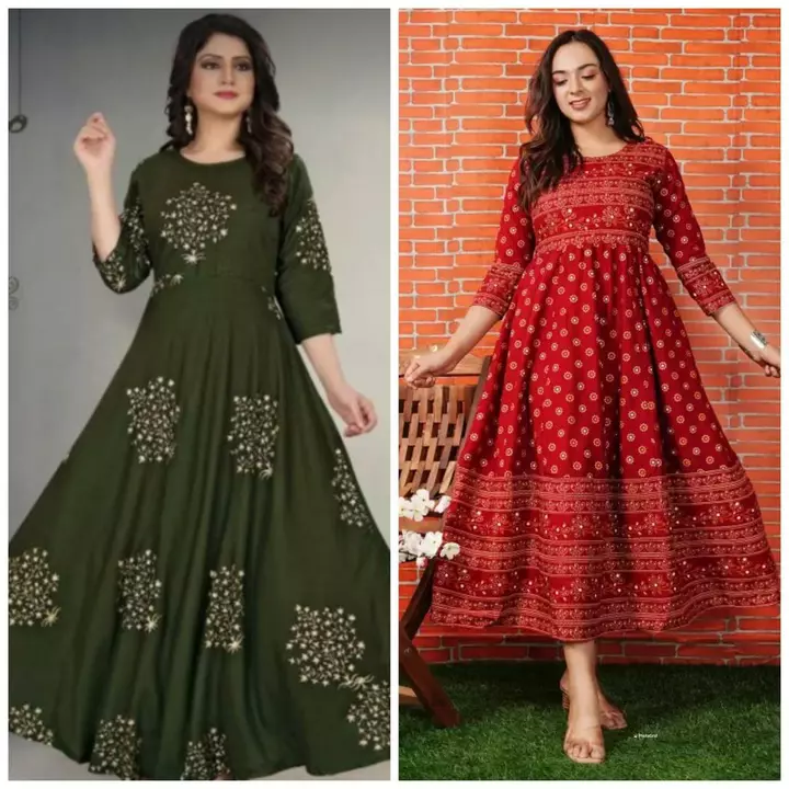 *Festival COMBO KURTI /  Gown / Kurti Jacket👗 SALE* 💃🏻💃🏻💃🏻

*HM combos collection* 😍😍

 *Di uploaded by VIPIN FASHION SURAT on 1/27/2023