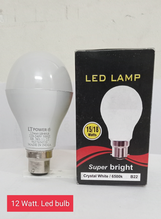 12 watt led bulb  Dr.  uploaded by LT Power solution on 5/29/2024