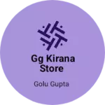 Business logo of Gg kirana store