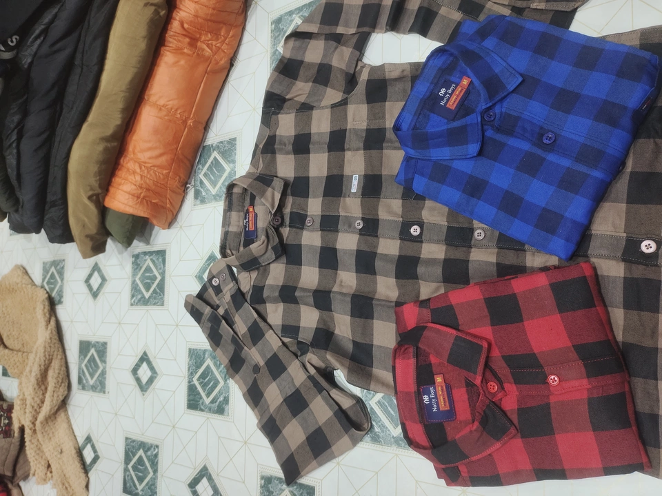 Checks shirt  uploaded by Bombay boy's readymade garments on 1/27/2023