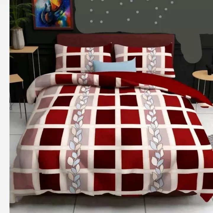 Bedsheet with 2 pillows uploaded by Aart Fashion Cloth Store  on 1/27/2023