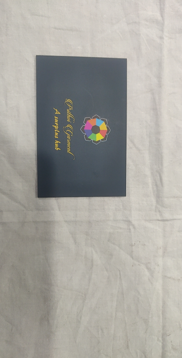 Visiting card store images of Prithvi garments
