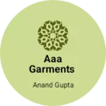 Business logo of AAA GARMENTS