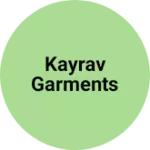 Business logo of Kayrav garments