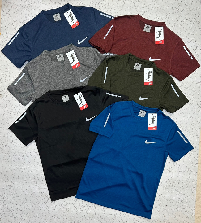Post image *NEW STOCK*

Brand   :*NIKE*

Style    :*MEN’s HALF SLEEVE T-SHIRT*

Size    : *M-L-XL-2XL*👈

Ratio   : *1 1 1 1*👈

Fabric  :*BOX KNIT AND FOOTBALL*

Color   : *6*

GSM  : *180*

MOQ   :*32pcs*

Price   : *₹175*

*Ready for Dispatch*