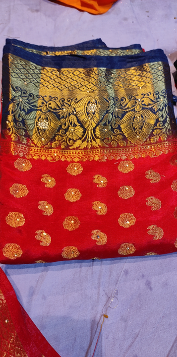 Banarasi silk fabric uploaded by Fashion textiles on 1/27/2023