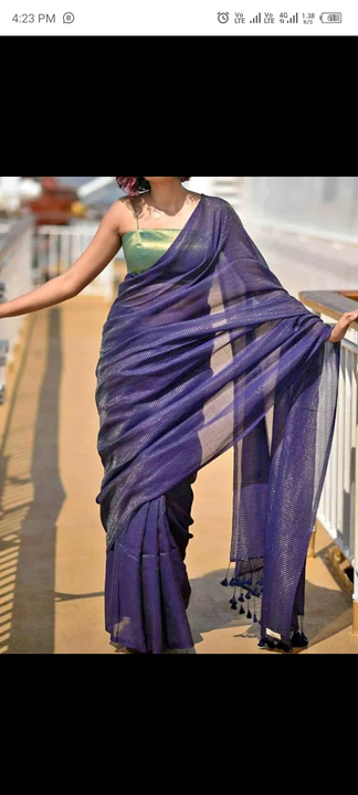 Khadi saree uploaded by business on 1/27/2023