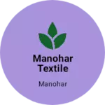 Business logo of manohar textile
