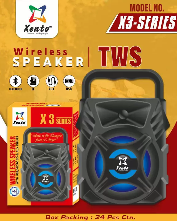 Xento X3 speakers uploaded by FACTCLUB on 1/27/2023