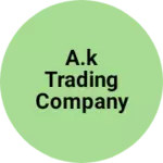 Business logo of A.k trading company