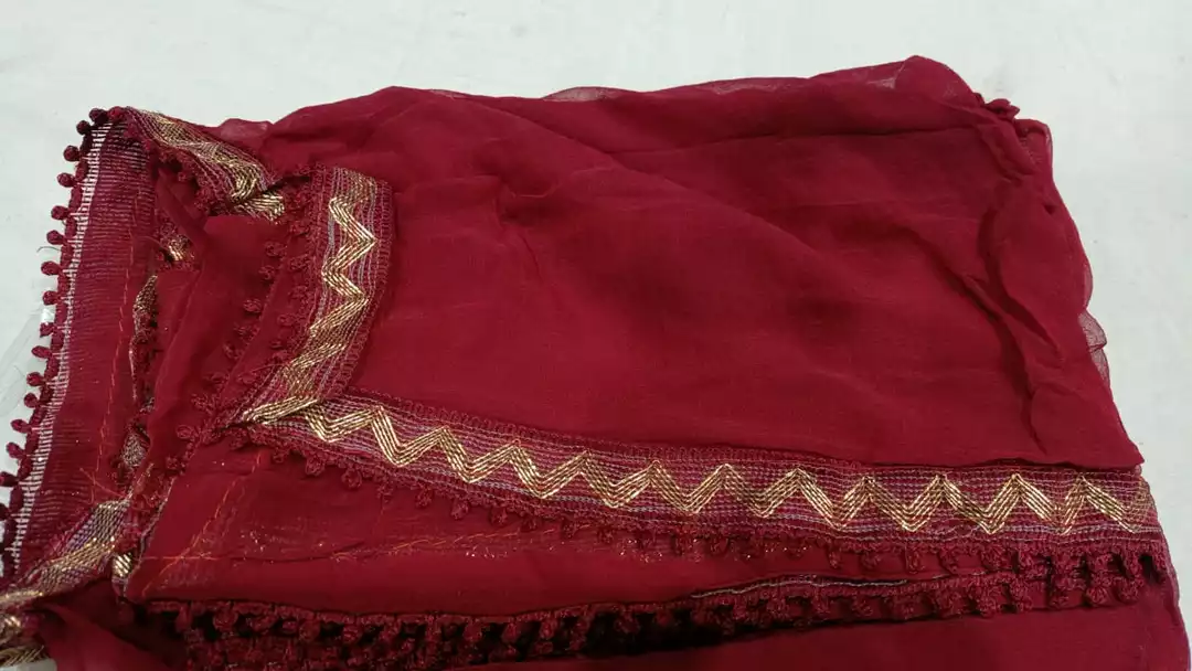 Nazmin dupatta four side lics uploaded by M. M COLLECTION on 1/27/2023