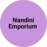 Business logo of Nandini emporium