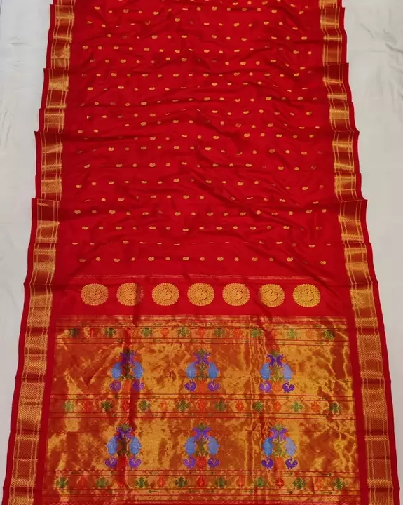 Pure Silk Handloom kalanjali paithani uploaded by SAI SAMARTH PAITHANI on 1/27/2023