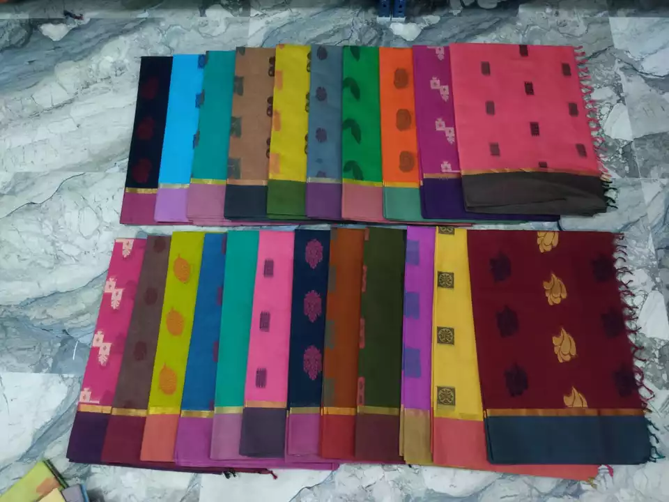 Chettinad cotton sarees uploaded by BM COTTON SAREES on 1/27/2023