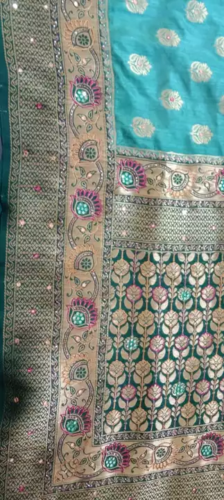 Post image Banarasi faincy silk