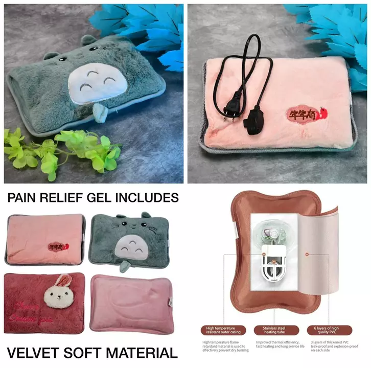 Velvet electric heat bag uploaded by business on 1/27/2023