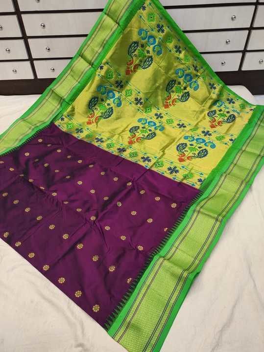 Product uploaded by Aishwarya paithani handloom saree on 2/16/2021