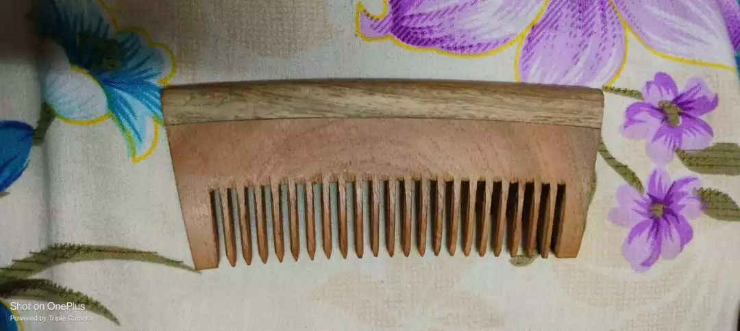 Neem Wood Comb  uploaded by Wooden handi craft on 6/3/2024