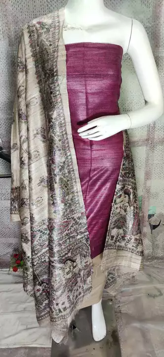 Pure Tassur gichha silk Dress material  uploaded by S B HANDLOOM
 on 1/27/2023
