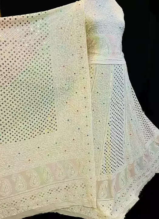Lucknowi chikankari  uploaded by Nivaancreations on 5/29/2024